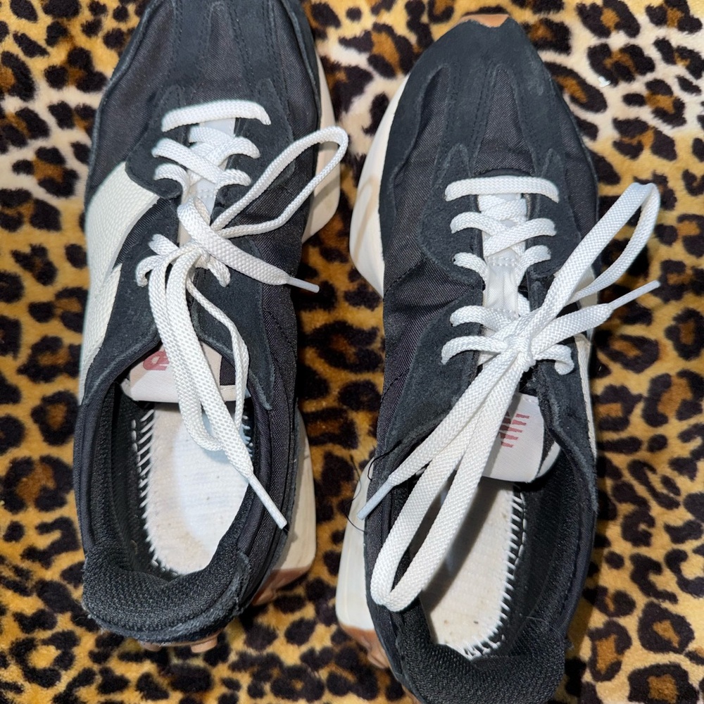 New Balance Black and White Sneakers
